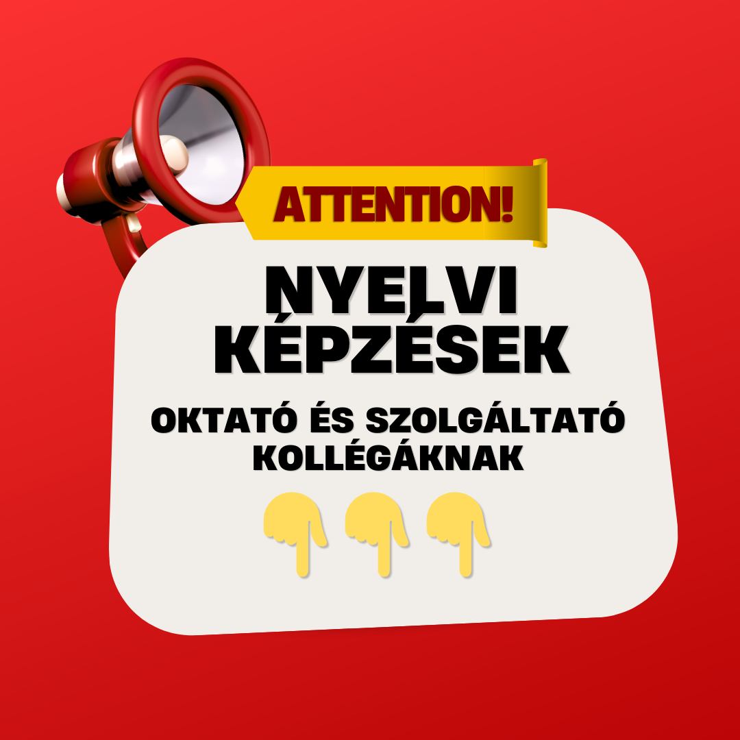 Nyelvi képzések oktatóknak és kollégáknak